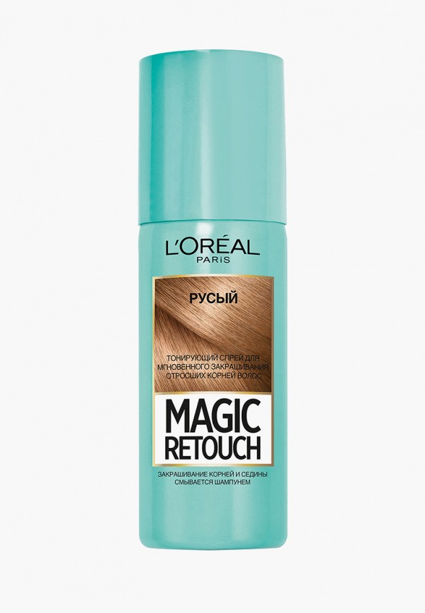 Тонирующее средство для волос L'Oreal Paris, Коричневый, для мгновенного закрашивания отросших корней "Magic Retouch", оттенок Русый, 75 мл
Тонирующее средство для волос L'Oreal Paris, Коричневый, для мгновенного закрашивания отросших корней "Magic Retouch", оттенок Русый, 75 мл