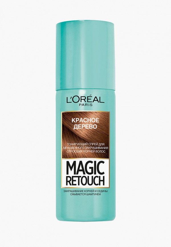 Тонирующее средство для волос L'Oreal Paris, Коричневый, для мгновенного закрашивания отросших корней "Magic Retouch", оттенок Красное дерево, 75 мл
Тонирующее средство для волос L'Oreal Paris, Коричневый, для мгновенного закрашивания отросших корней "Magic Retouch", оттенок Красное дерево, 75 мл