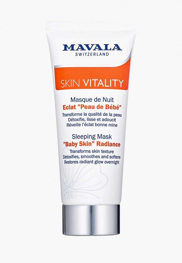 Маска для лица Mavala, Прозрачный, ночная для сияния кожи Skin Vitality Sleeping Mask "Baby Skin" Radiance, 65 мл
Маска для лица Mavala, Прозрачный, ночная для сияния кожи Skin Vitality Sleeping Mask "Baby Skin" Radiance, 65 мл