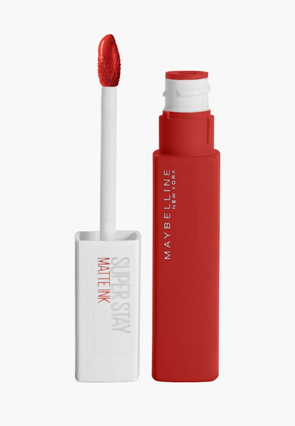 Помада Maybelline New York, Прозрачный, Super Stay Matte Ink, 118 Танцор, красный, 5 мл
Помада Maybelline New York, Прозрачный, Super Stay Matte Ink, 118 Танцор, красный, 5 мл