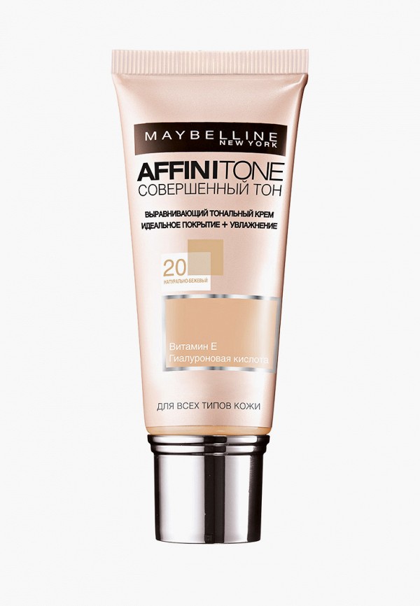 Тональный крем Maybelline New York, Бежевый, Affinitone, выравнивающий и увлажняющий, с гиалуроновой кислотой, оттенок 20, Натурально-бежевый, 30 мл
Тональный крем Maybelline New York, Бежевый, Affinitone, выравнивающий и увлажняющий, с гиалуроновой кислотой, оттенок 20, Натурально-бежевый, 30 мл