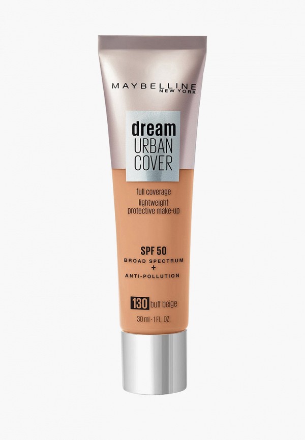 Тональное средство Maybelline New York, Бежевый, Dream Urban Cover SPF 50, оттенок 130, Золотисто-бежевый, 30 мл
Тональное средство Maybelline New York, Бежевый, Dream Urban Cover SPF 50, оттенок 130, Золотисто-бежевый, 30 мл