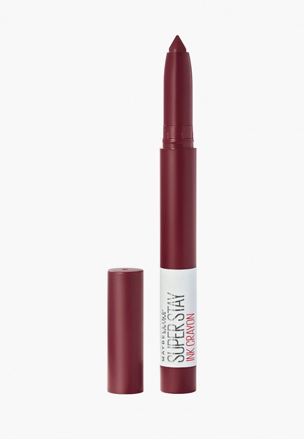 Помада Maybelline New York, Фиолетовый, Superstay Ink Crayon, оттенок 65, фиолетовый, Соглашайся на большее, 1.5 гр
Помада Maybelline New York, Фиолетовый, Superstay Ink Crayon, оттенок 65, фиолетовый, Соглашайся на большее, 1.5 гр