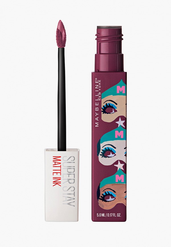 Помада Maybelline New York, Бордовый, SuperStay Matte Ink Коллекция Ashley Longshore , оттенок 40, Сторонник, 5 мл
Помада Maybelline New York, Бордовый, SuperStay Matte Ink Коллекция Ashley Longshore , оттенок 40, Сторонник, 5 мл