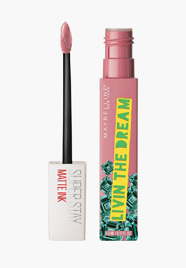 Помада Maybelline New York, Розовый, SuperStay Matte Ink Коллекция Ashley Longshore , оттенок 10, Мечтатель, 5 мл
Помада Maybelline New York, Розовый, SuperStay Matte Ink Коллекция Ashley Longshore , оттенок 10, Мечтатель, 5 мл