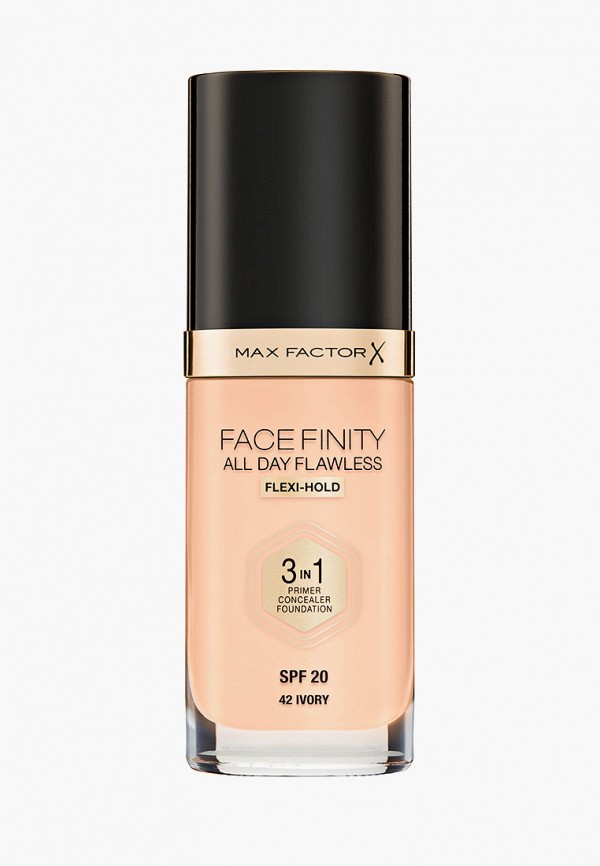 Тональное средство Max Factor, Бежевый, Facefinity All Day Flawless 3-in-1, тон 42 ivory
Тональное средство Max Factor, Бежевый, Facefinity All Day Flawless 3-in-1, тон 42 ivory
