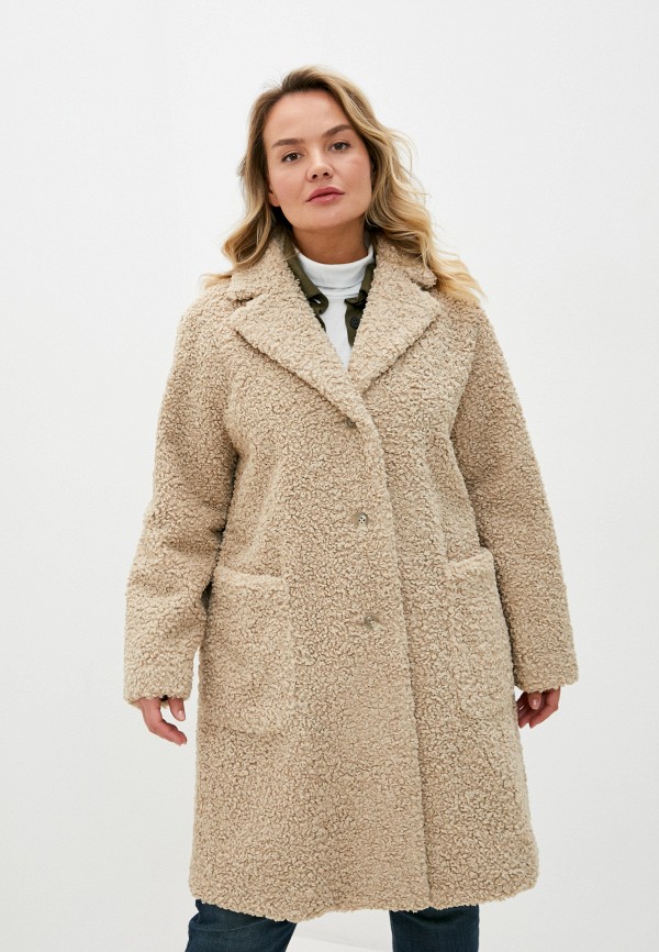 Шуба Marina Rinaldi Sport, Бежевый, EBE 
Шуба Marina Rinaldi Sport, Бежевый, EBE