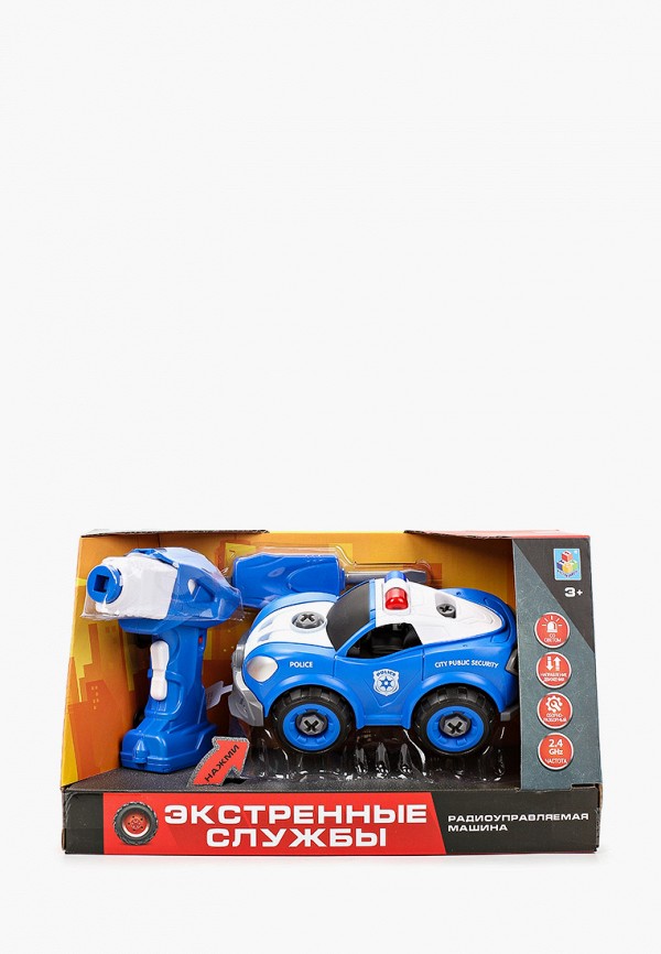 Игрушка радиоуправляемая 1Toy, Синий, 1toy Экстренные службы патрульная машина на р/у
Игрушка радиоуправляемая 1Toy, Синий, 1toy Экстренные службы патрульная машина на р/у