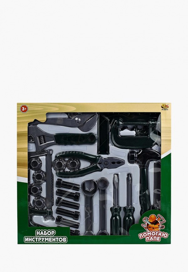 Набор игровой Abtoys, Разноцветный, Помогаю Папе. Набор инструментов, в наборе 24 предмета
Набор игровой Abtoys, Разноцветный, Помогаю Папе. Набор инструментов, в наборе 24 предмета