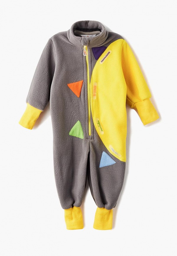 Комбинезон ЛисФлис, Солнце, Серый 
Комбинезон ЛисФлис, Солнце, Серый