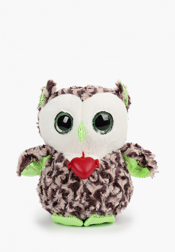 Игрушка мягкая Fancy Глазастик Сова, 21 см