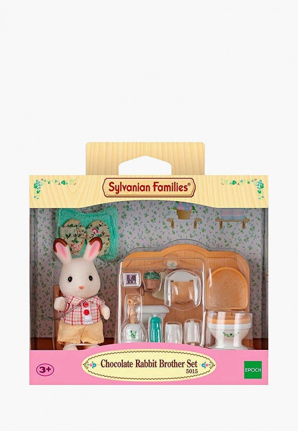 Набор игровой Sylvanian Families, Разноцветный, Шоколадный кролик-братик и туалетная комната
Набор игровой Sylvanian Families, Разноцветный, Шоколадный кролик-братик и туалетная комната