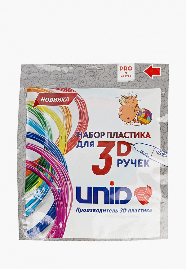 Набор для творчества Unid, Разноцветный, пластика для 3D ручек PRO-9, 9 цветов по 10 м.
Набор для творчества Unid, Разноцветный, пластика для 3D ручек PRO-9, 9 цветов по 10 м.