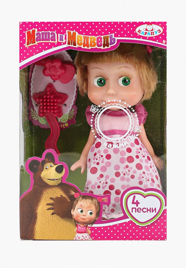 Кукла Карапуз, Разноцветный, Маша и Медведь
Кукла Карапуз, Разноцветный, Маша и Медведь