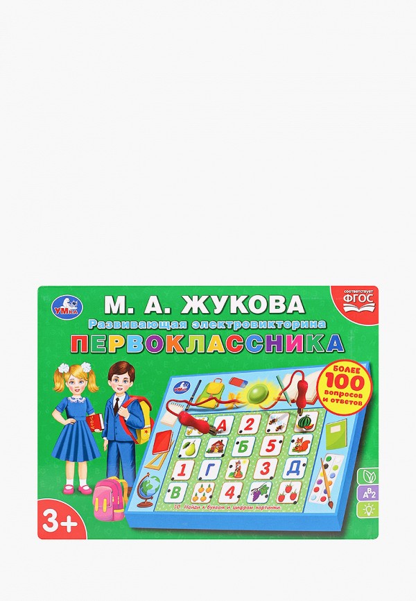 Игрушка интерактивная Умка, Разноцветный, Электровикторина «Викторина первоклассника. М.А. Жукова»
Игрушка интерактивная Умка, Разноцветный, Электровикторина «Викторина первоклассника. М.А. Жукова»