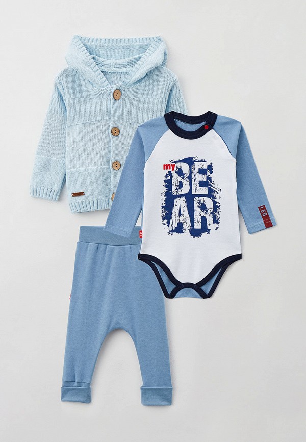 фото Кардиган, боди и брюки leo