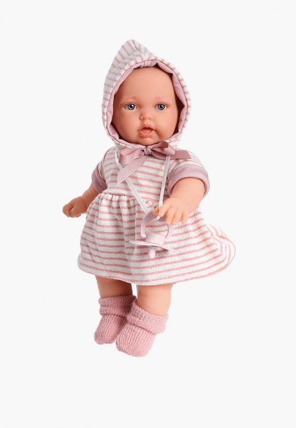 Пупс Munecas Dolls Antonio Juan, Розовый, озвученная Азалия в полосатом, 27 см, говорит/смеётся, мягконабивная
Пупс Munecas Dolls Antonio Juan, Розовый, озвученная Азалия в полосатом, 27 см, говорит/смеётся, мягконабивная