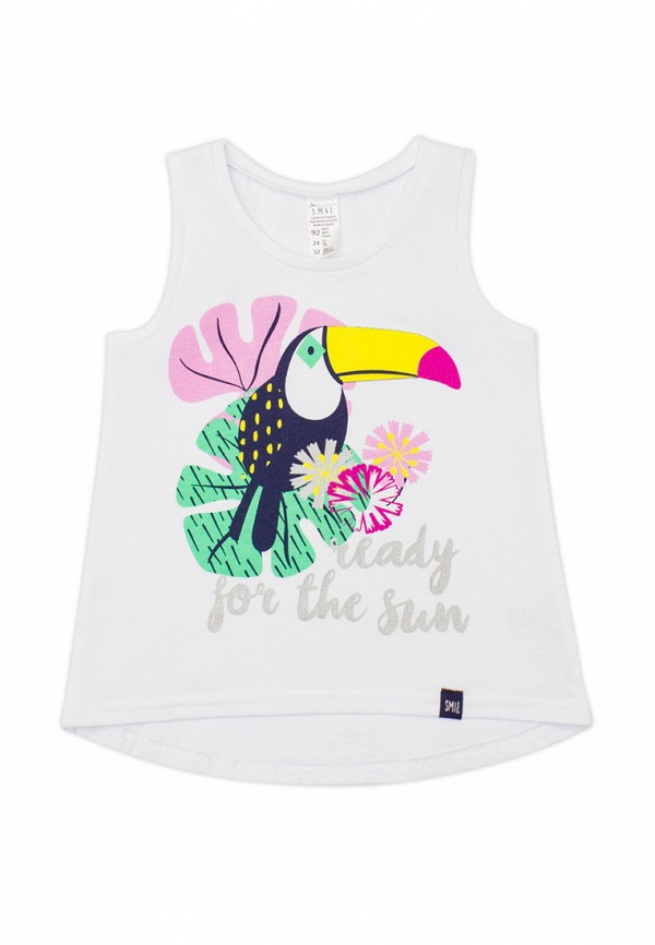 Майка Smil, Белый
Майка Smil, Белый