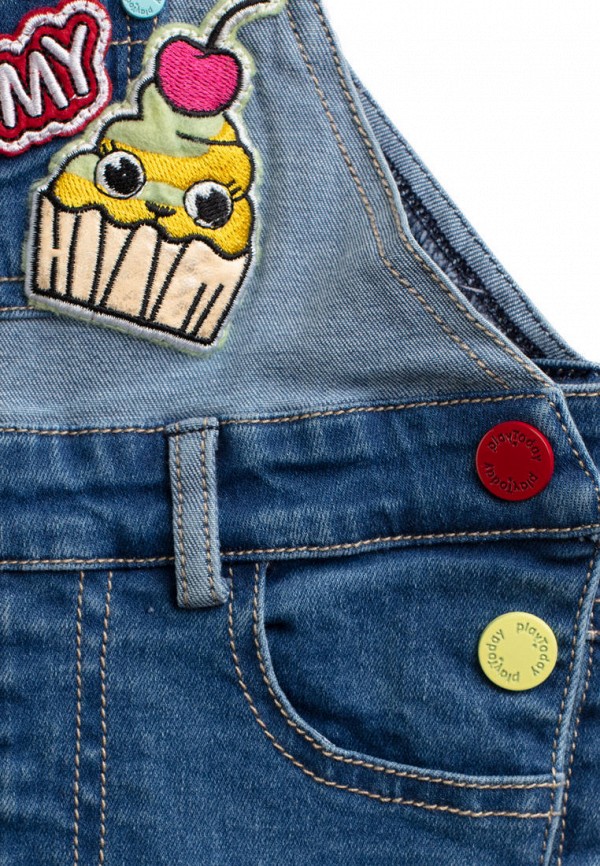 фото Комбинезон джинсовый playtoday