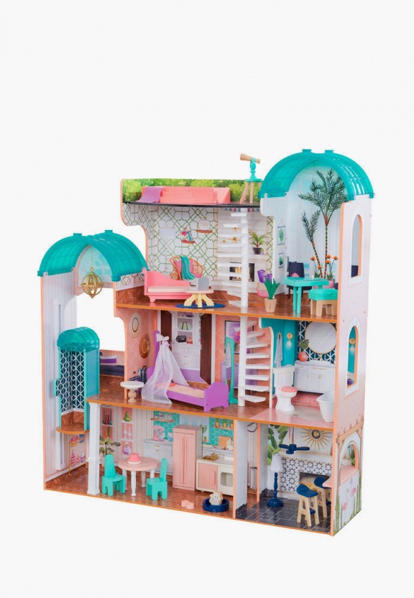 Дом для куклы KidKraft, Разноцветный, Камила, с мебелью 30 предметов в наборе, свет, звук, для кукол 30 см
Дом для куклы KidKraft, Разноцветный, Камила, с мебелью 30 предметов в наборе, свет, звук, для кукол 30 см