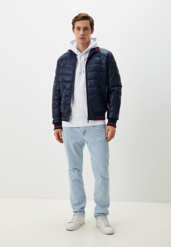 фото Куртка кожаная утепленная jc just clothes