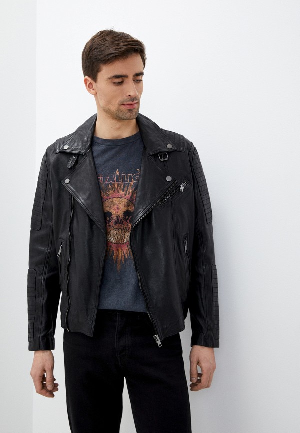 фото Куртка кожаная urban fashion for men