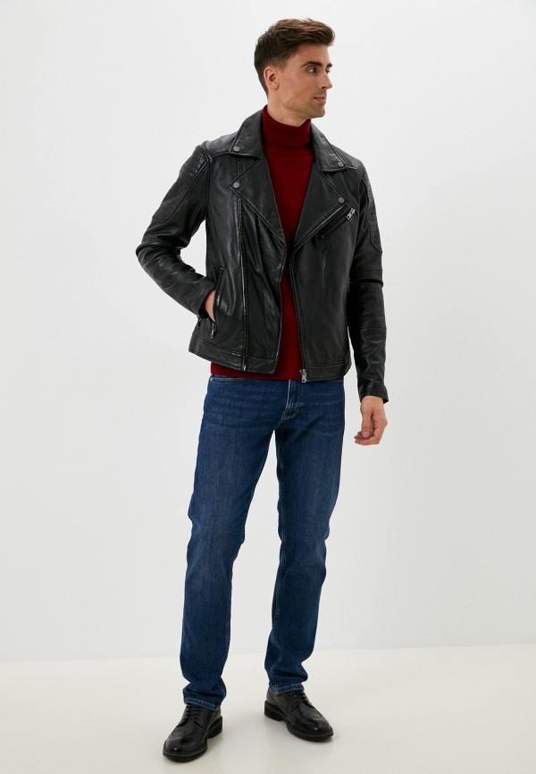фото Куртка кожаная urban fashion for men