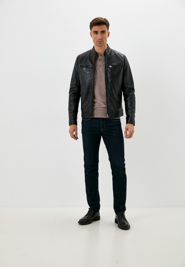 фото Куртка кожаная urban fashion for men