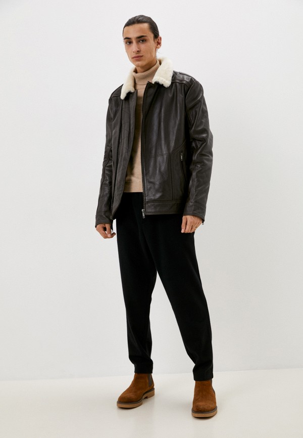 фото Куртка кожаная urban fashion for men