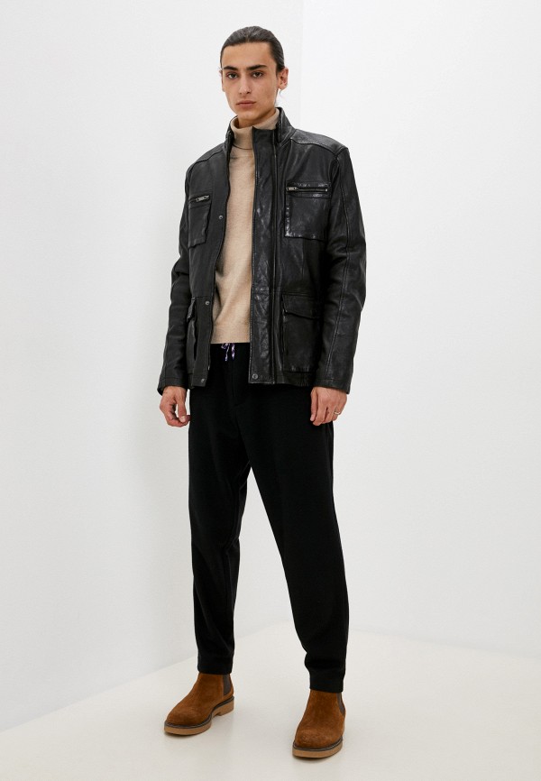 фото Куртка кожаная urban fashion for men