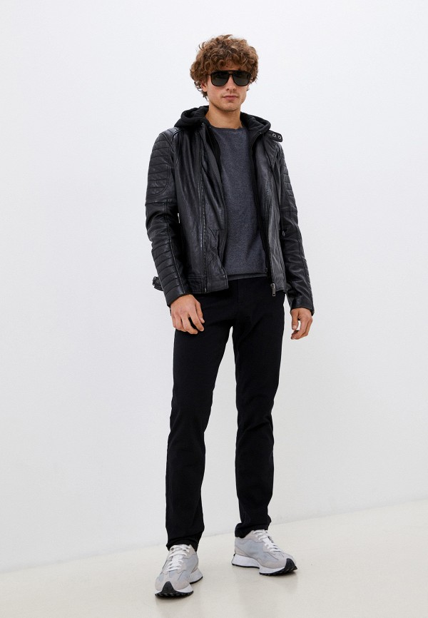фото Куртка кожаная urban fashion for men