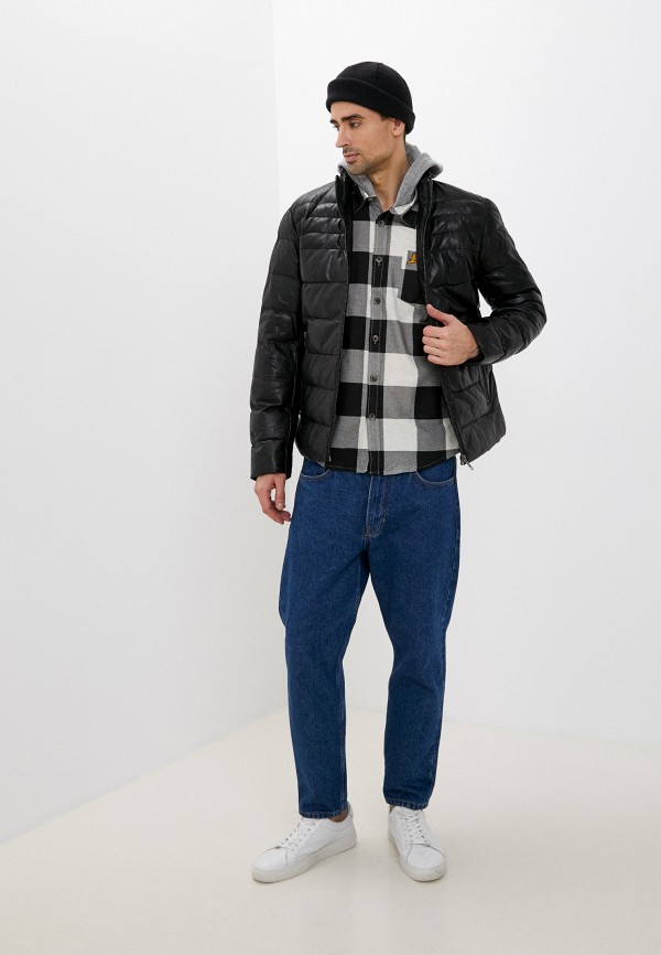 фото Куртка кожаная urban fashion for men