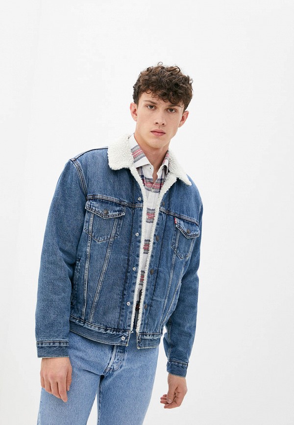 Куртка джинсовая Levi's®, Синий, The Sherpa Trucker
Куртка джинсовая Levi's®, Синий, The Sherpa Trucker