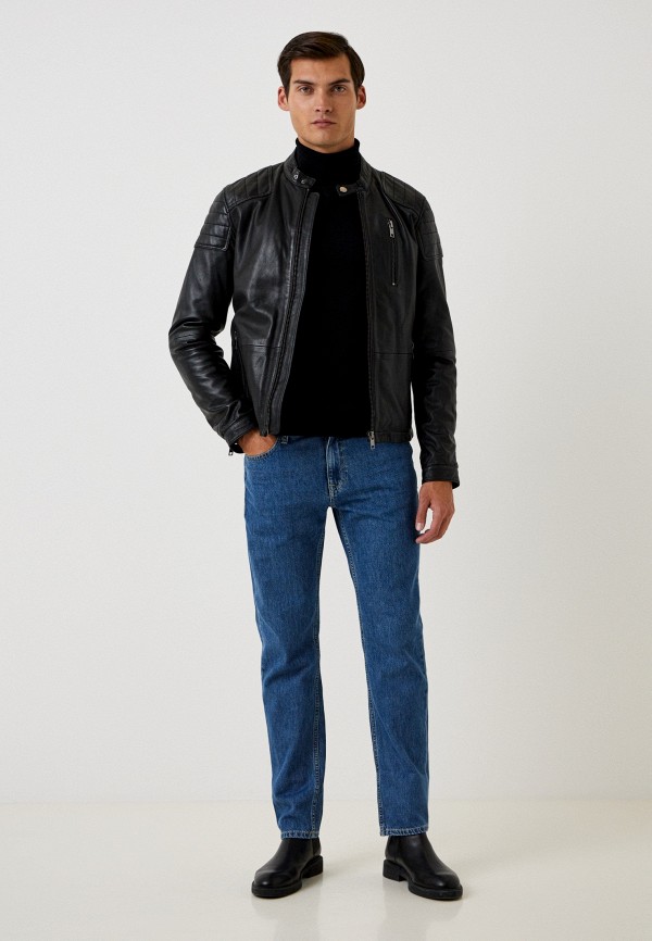 фото Куртка кожаная urban fashion for men