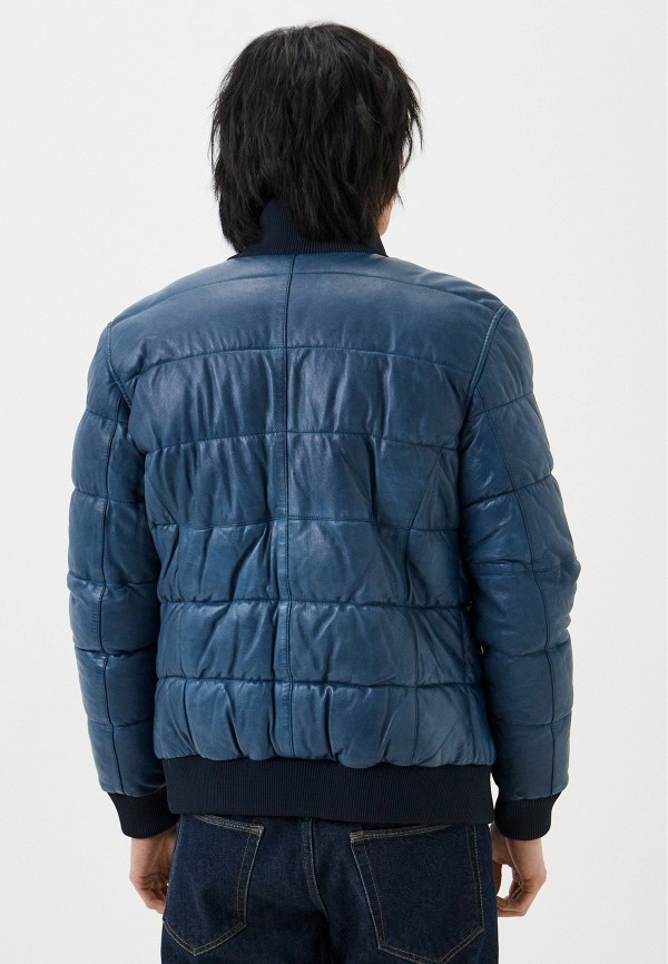 фото Куртка кожаная утепленная urban fashion for men