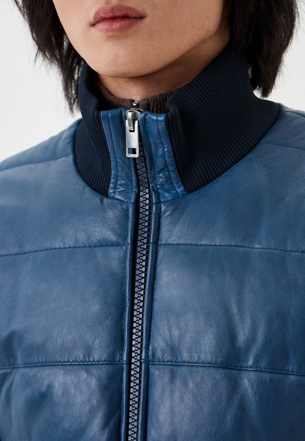 фото Куртка кожаная утепленная urban fashion for men