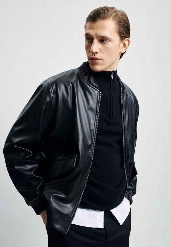 фото Куртка кожаная zrn man