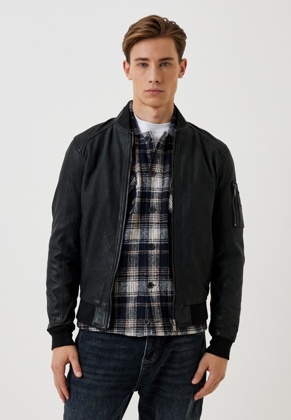 фото Куртка кожаная urban fashion for men