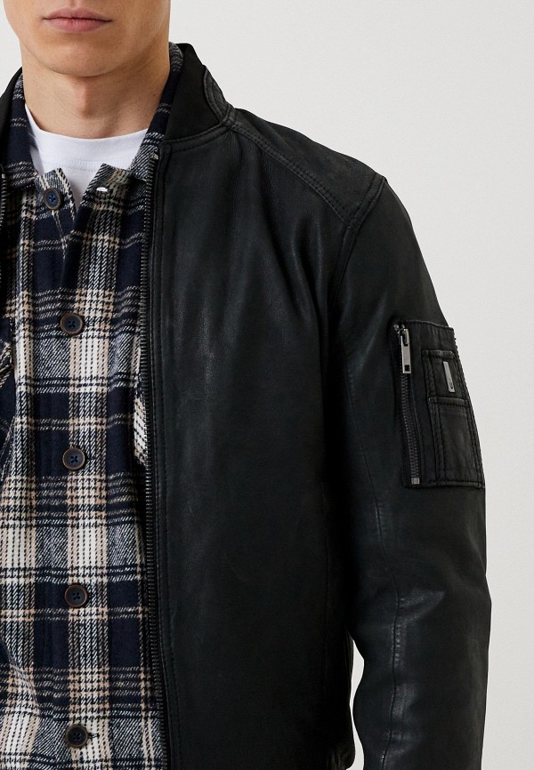 фото Куртка кожаная urban fashion for men
