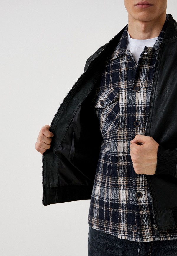 фото Куртка кожаная urban fashion for men
