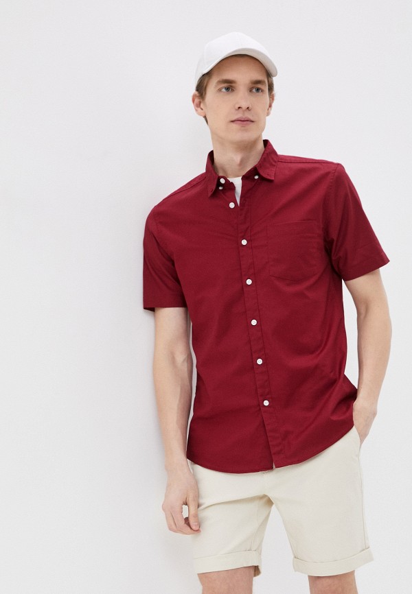 Рубашка Topman, Бордовый 
Рубашка Topman, Бордовый