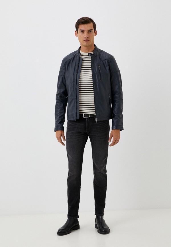 фото Куртка кожаная urban fashion for men