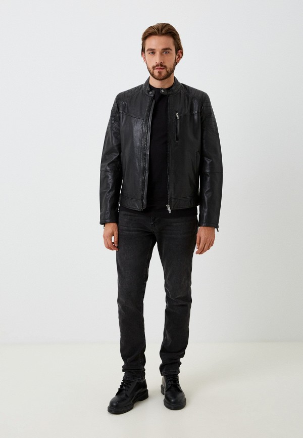 фото Куртка кожаная urban fashion for men