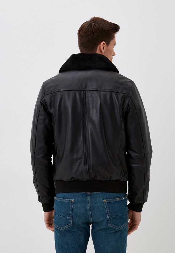 фото Куртка кожаная утепленная urban fashion for men