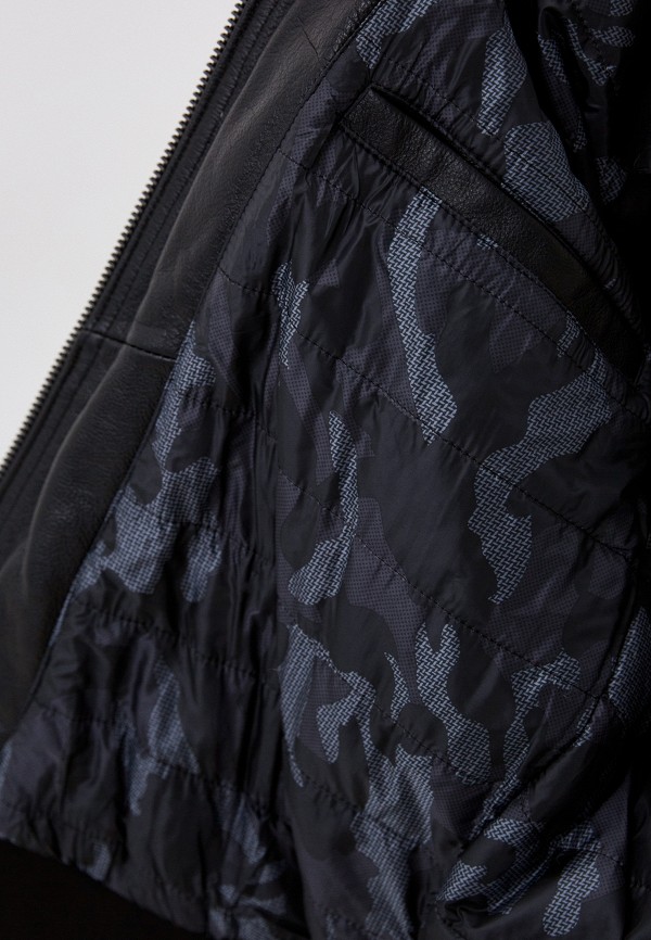 фото Куртка кожаная утепленная urban fashion for men