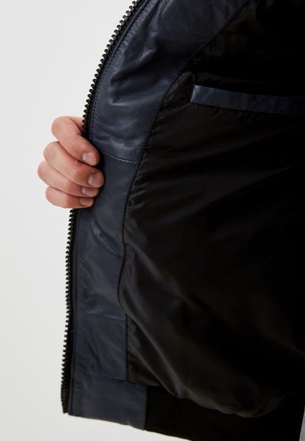 фото Куртка кожаная утепленная urban fashion for men