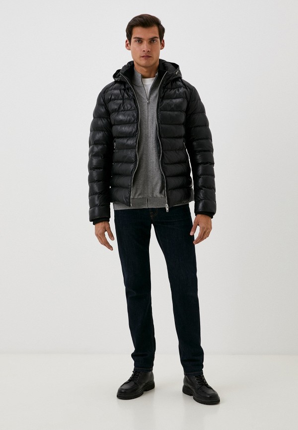 фото Куртка кожаная утепленная urban fashion for men