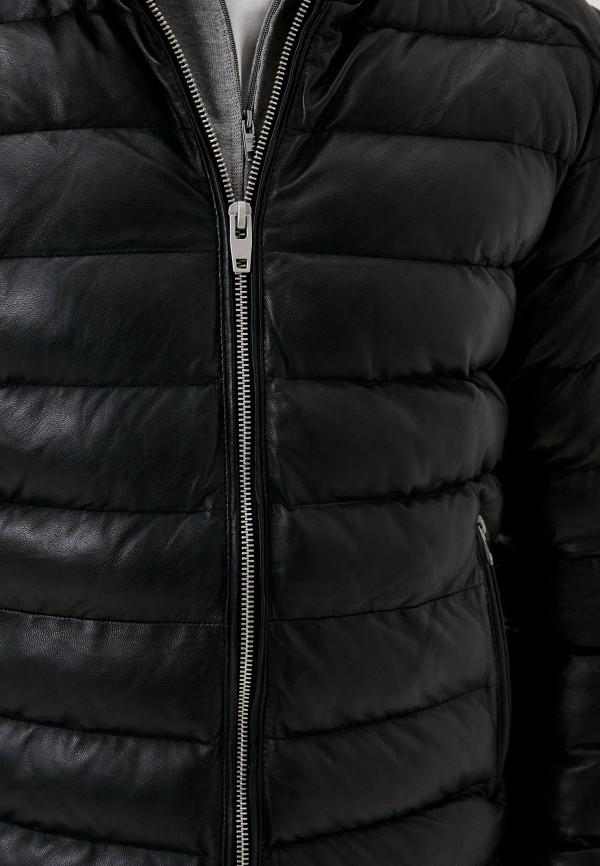 фото Куртка кожаная утепленная urban fashion for men