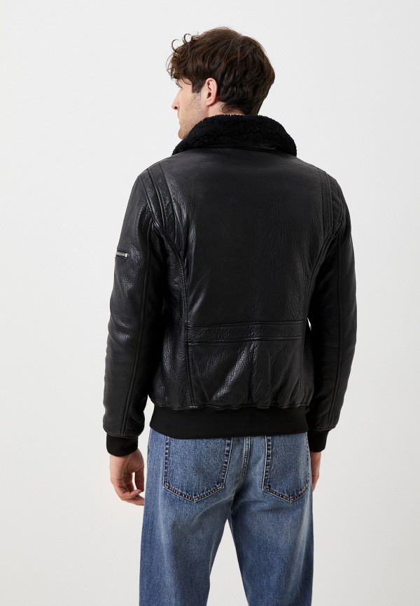 фото Куртка кожаная утепленная urban fashion for men