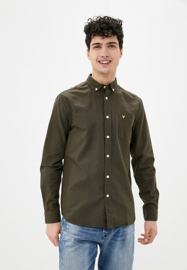 Рубашка Lyle & Scott, Хаки, Regular Fit Light Weight Oxford Shirt 
Рубашка Lyle & Scott, Хаки, Regular Fit Light Weight Oxford Shirt